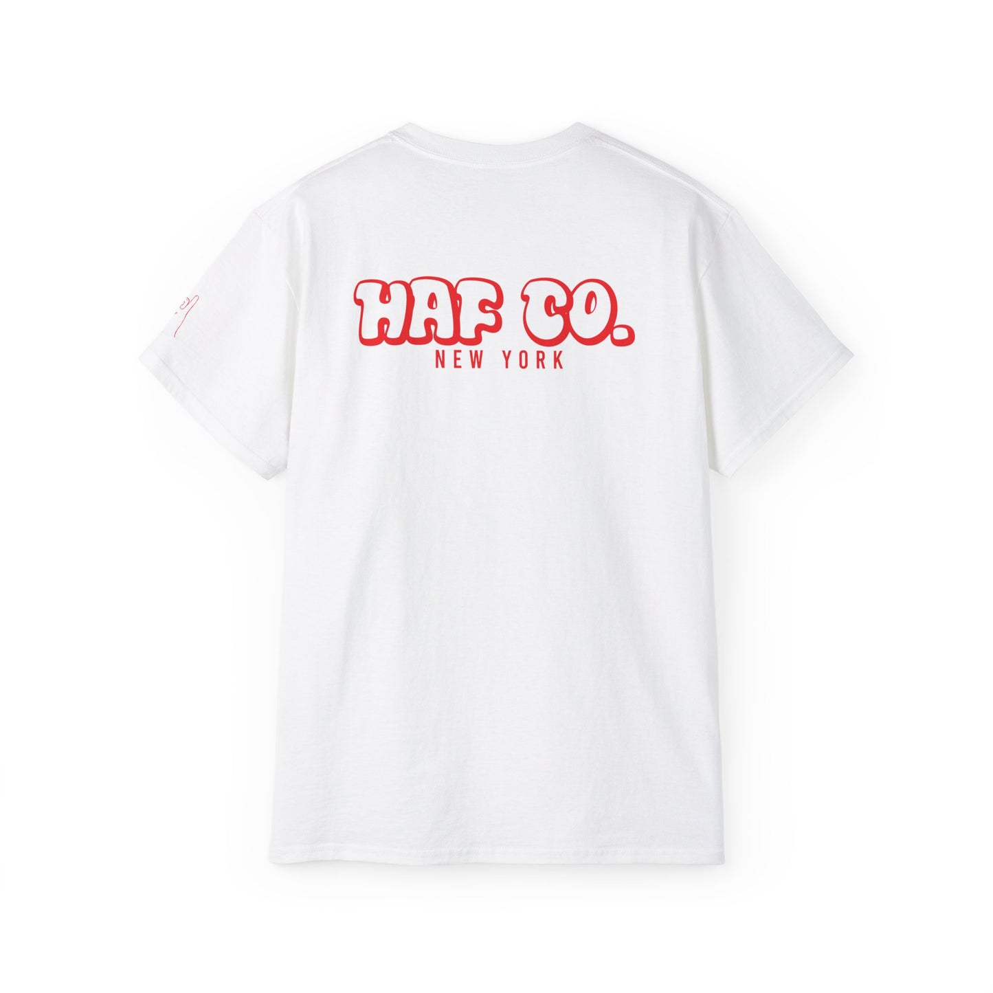 Hungover X HAF Co. NY T-shirt With Back Print