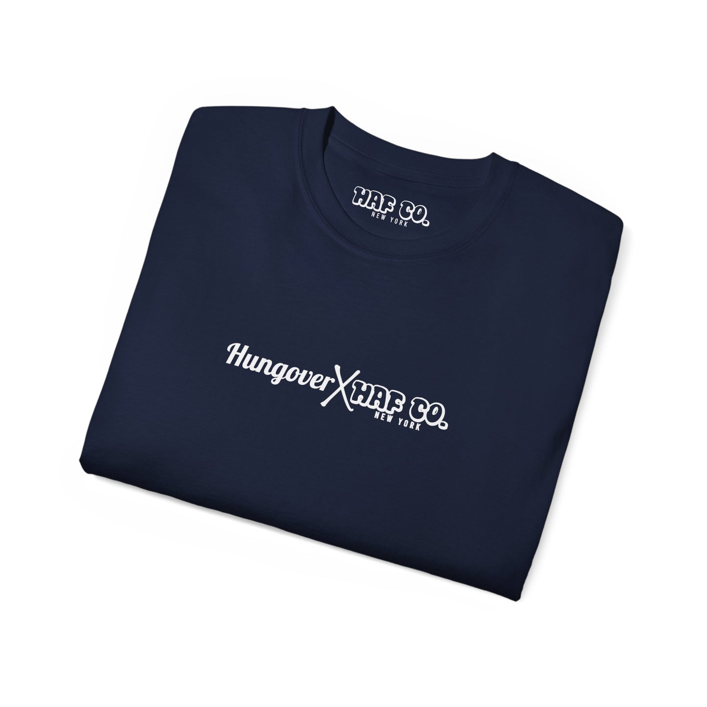 Hungover X HAF Co. NY T-shirt With Back Print