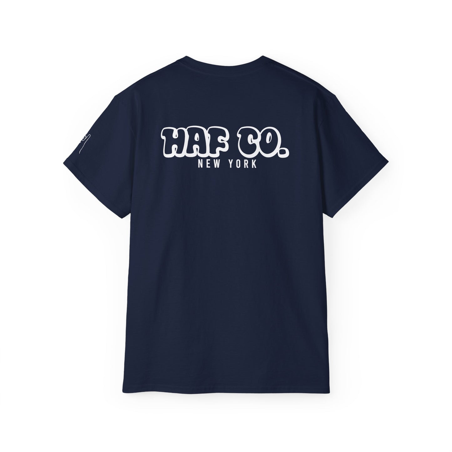 Hungover X HAF Co. NY T-shirt With Back Print
