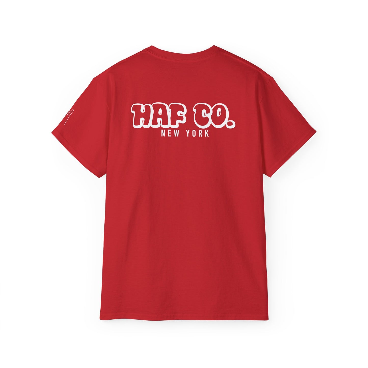Hungover X HAF Co. NY T-shirt With Back Print