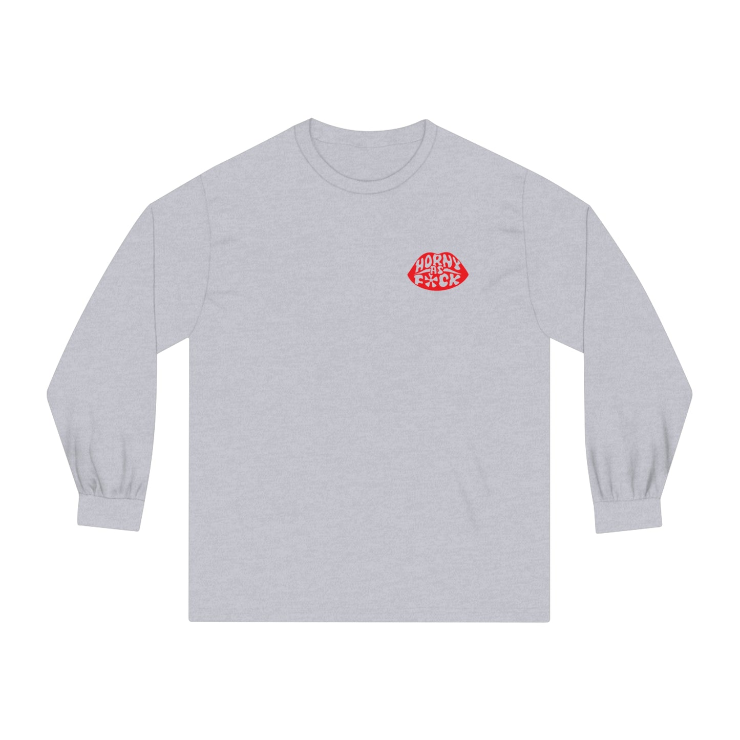 Horny As F*ck Lips Classic Long Sleeve