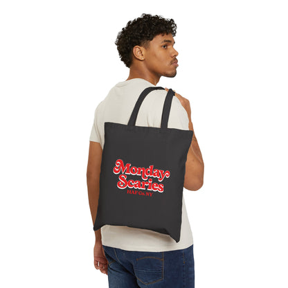 Monday Scaries Canvas Tote Bag