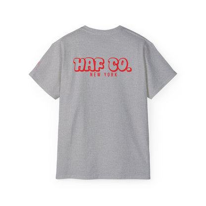 Hungover X HAF Co. NY T-shirt With Back Print