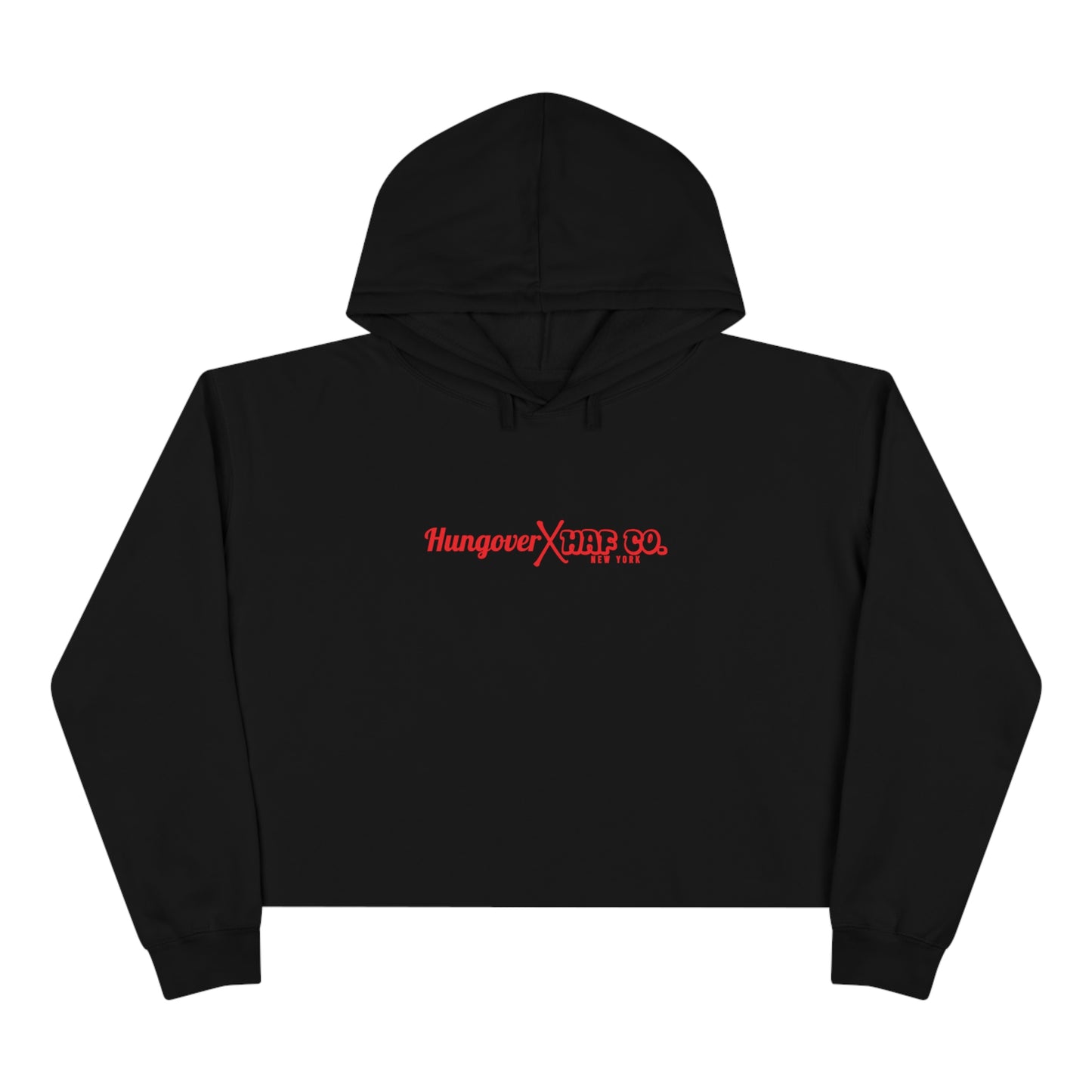 Hungover X HAF Co. NY Cropped Hoodie