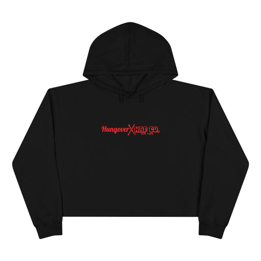 Hungover X HAF Co. NY Cropped Hoodie