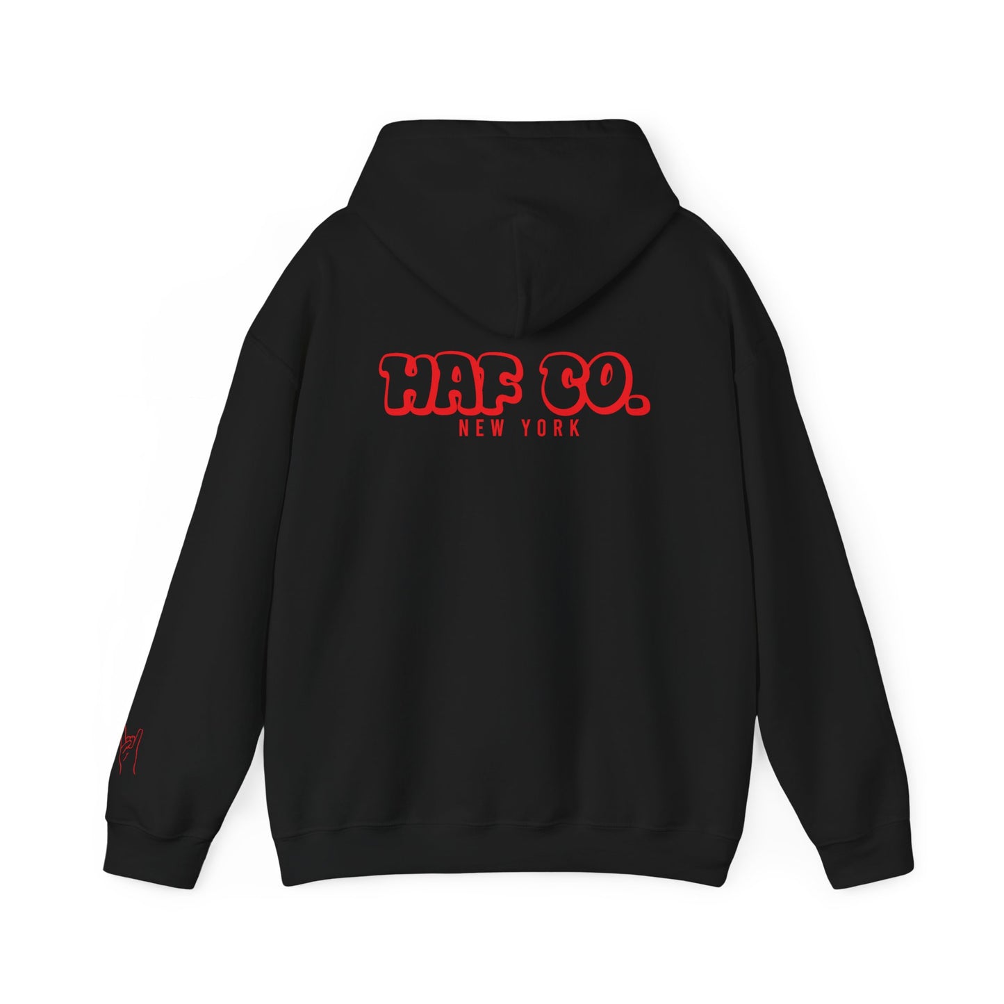 Kiss Me I'm Horny As F*ck Lips Hoodie Front & Back Designs
