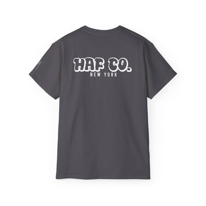 Hungover X HAF Co. NY T-shirt With Back Print