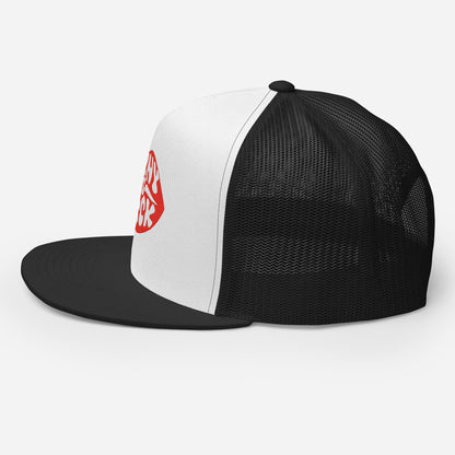 Horny As Fuck Lips 5 Panel Trucker Cap