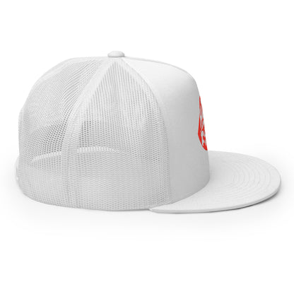 Horny As Fuck Lips 5 Panel Trucker Cap