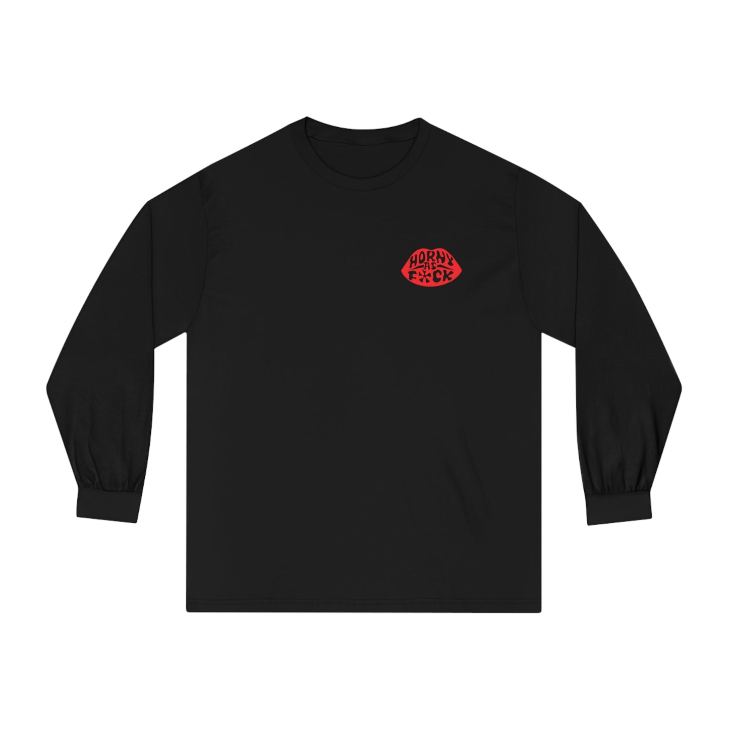 Horny As F*ck Lips Classic Long Sleeve