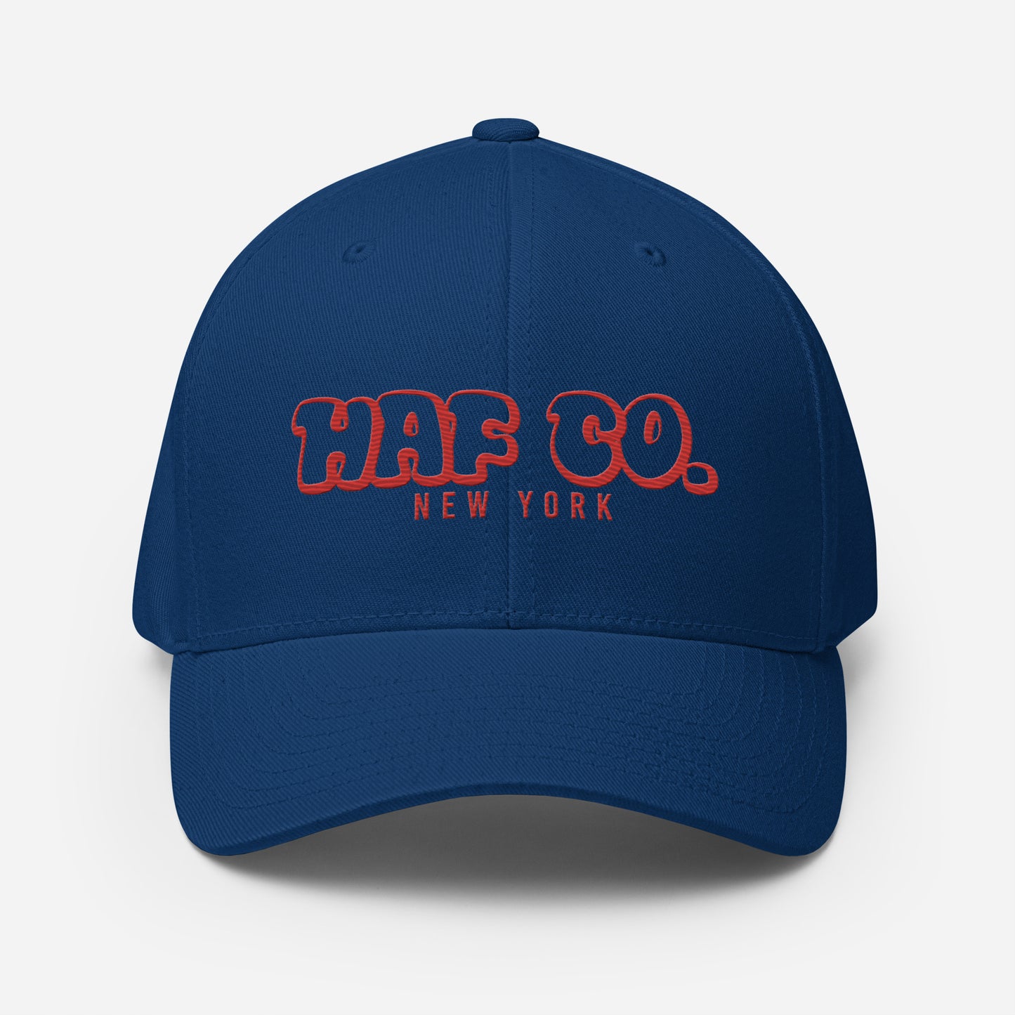 HAF Co. NY Embroidered Structured Flexfit Cap