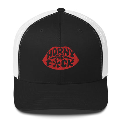 OG Horny As F*ck Lips Trucker Hat