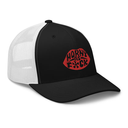 OG Horny As F*ck Lips Trucker Hat