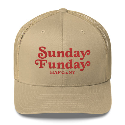 Sunday Funday Mid Profile Trucker Hat