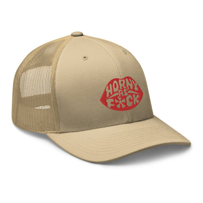 OG Horny As F*ck Lips Trucker Hat