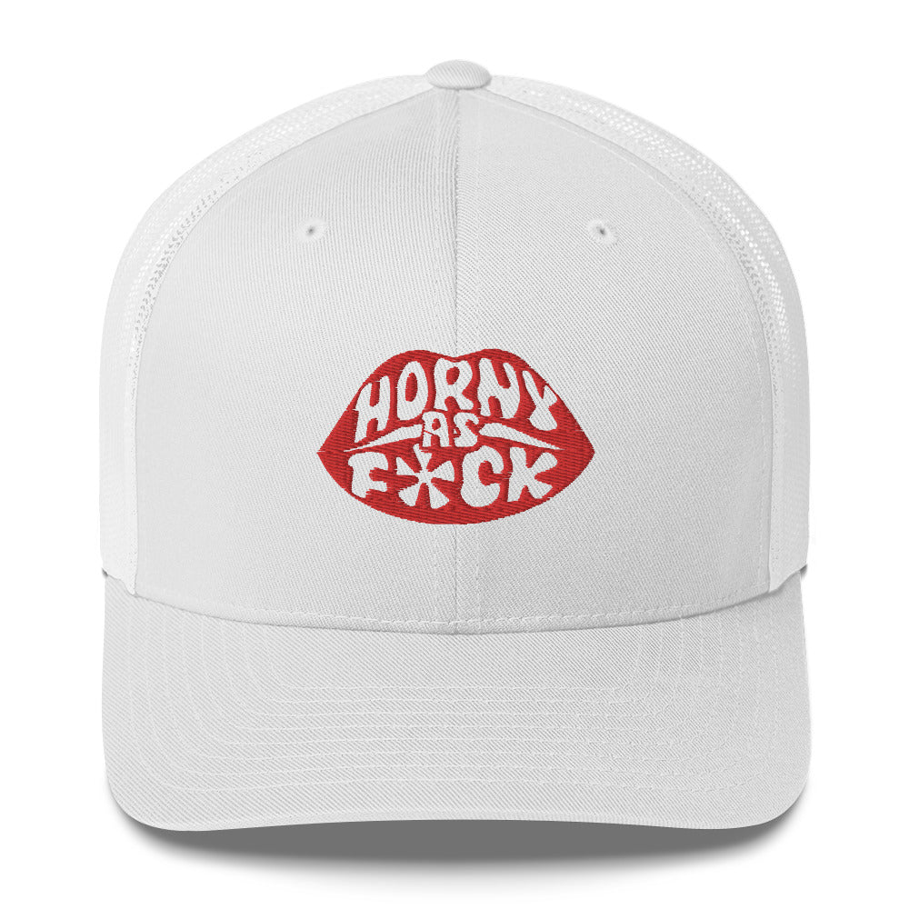 OG Horny As F*ck Lips Trucker Hat