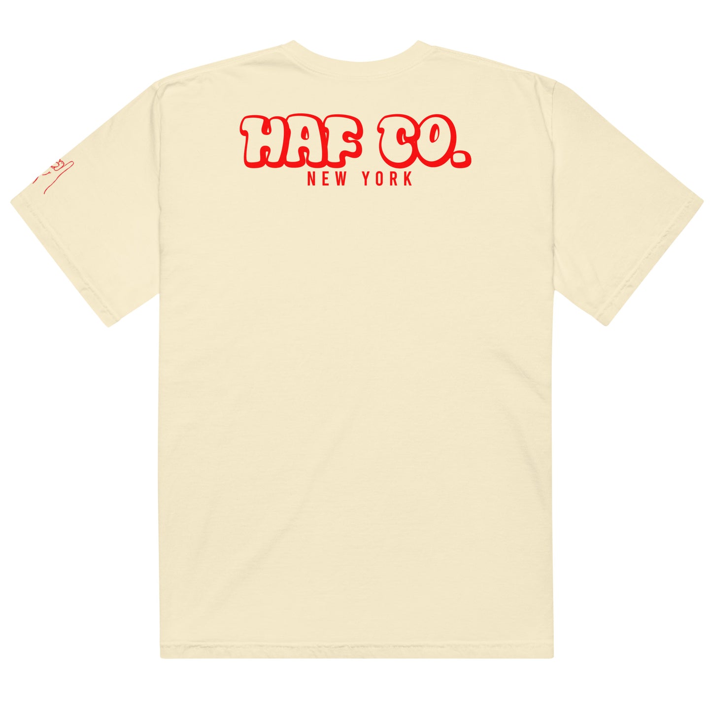 HAF Co. NY Monday Scaries Comfort Colors T-Shirt