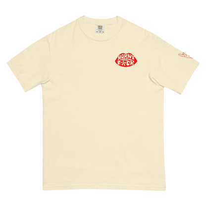 Horny As Fuck Lips T Shirt Comfort Colors