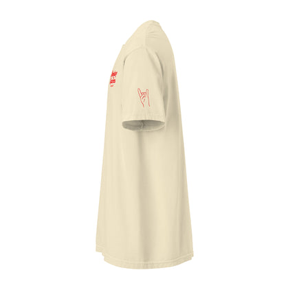 Monday Scaries Comfort Colors T-Shirt White Outline